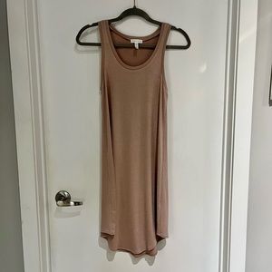 LEITH Racerback Dress in Dusty Rose, Size XS